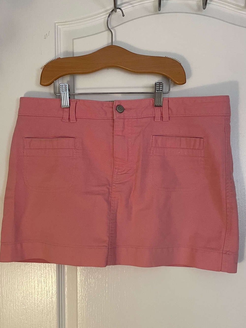 Old Navy Pink Cotton Mini Skirt